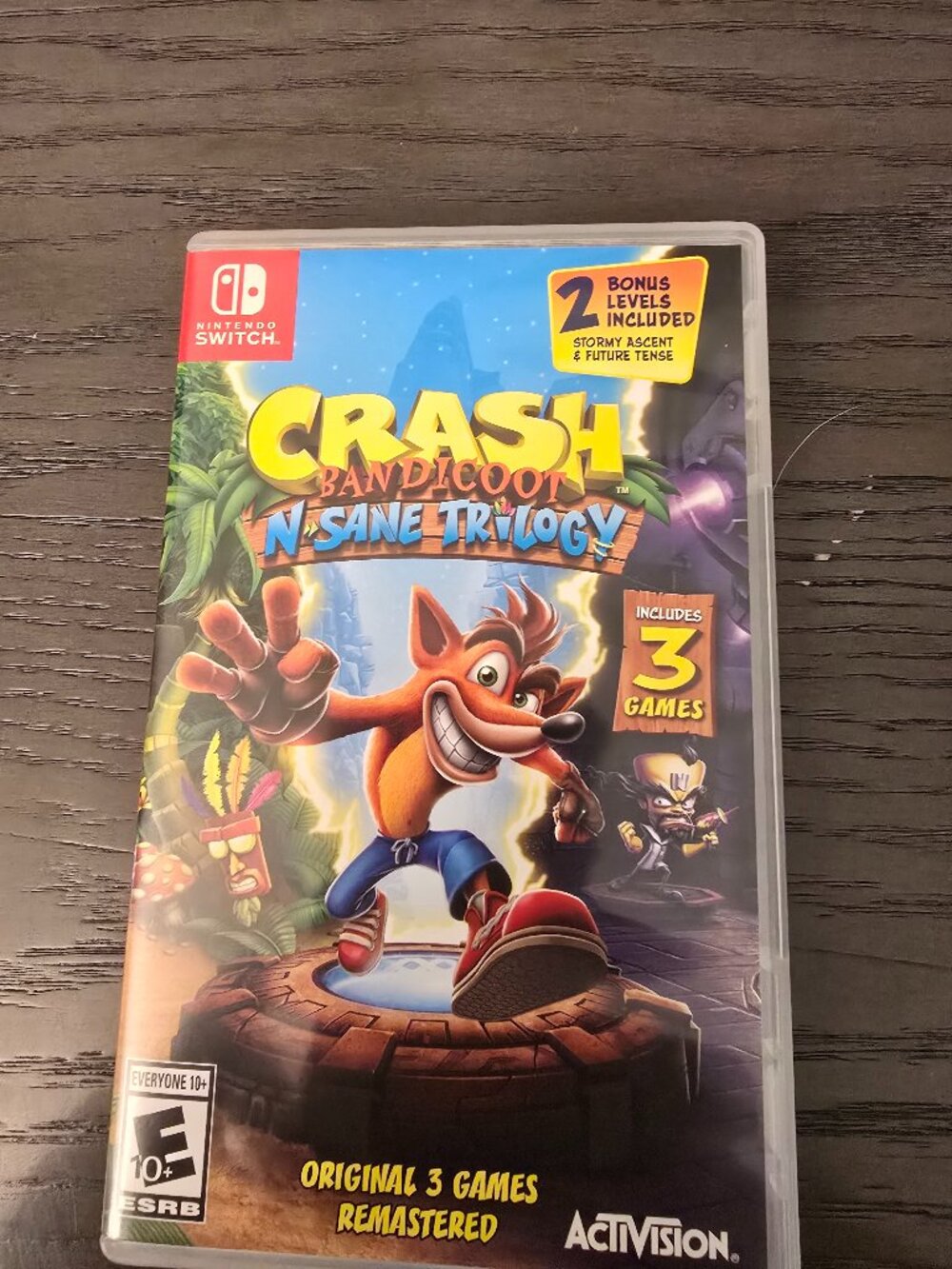 Nintendo Switch Game Crash Bandicoot N-Sane Trilogy